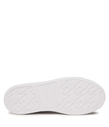 Кроссовки LIU JO Cleo 09 BA3005 PX332 с тиснением и декором белые