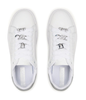 Кроссовки LIU JO Cleo 09 BA3005 PX332 с тиснением и декором белые