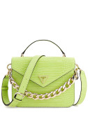 Сумка GUESS Retour HWCG8664200 с тиснением под крокодила салатовая