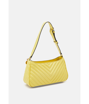 Сумка на плечо GUESS Keillah HWQG8690180 со стеганной текстурой желтая