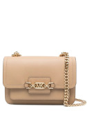 Сумка на цепочке MICHAEL KORS Heather 30S2G7HL3L в гладкой коже бежевая