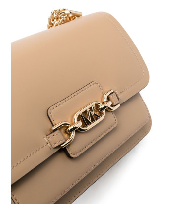 Сумка на цепочке MICHAEL KORS Heather 30S2G7HL3L в гладкой коже бежевая