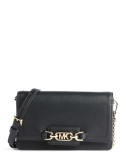 Маленькая сумочка на цепочке MICHAEL KORS Heather 32F2G7HC1L в гладкой коже черная