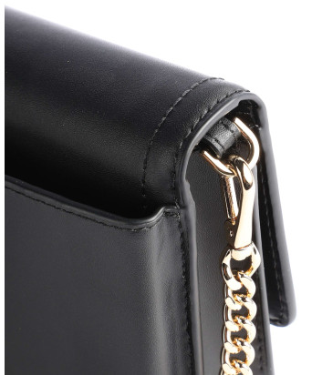Маленькая сумочка на цепочке MICHAEL KORS Heather 32F2G7HC1L в гладкой коже черная