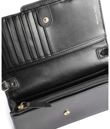 Маленькая сумочка на цепочке MICHAEL KORS Heather 32F2G7HC1L в гладкой коже черная