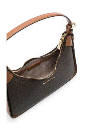 Сумка MICHAEL KORS Wilma Medium Logo 32R3G3WN6B с фирменным принтом коричневая