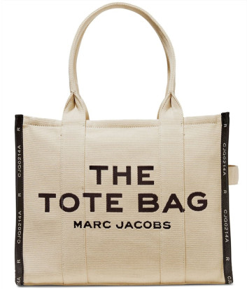 Сумка MARC JACOBS The Jacquard Large Tote Bag M0017048263 бежевая
