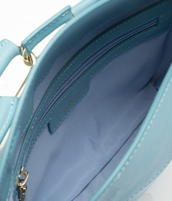 Кожаная сумка через плечо TOSCA BLU Emily TS23IB332 голубая