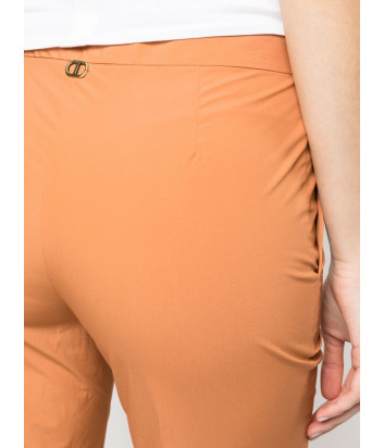 Укороченные брюки TWINSET 231TT2049 прямого кроя рыжие