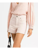 Джинсовые шорты TWINSET 231TT2421 розовые