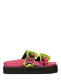 Сандалии VERSACE Jeans Couture 74VA3SM1 яркий цветной принт