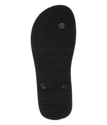 Вьетнамки VERSACE Jeans Couture 74VA3SQ7 черные с логотипом