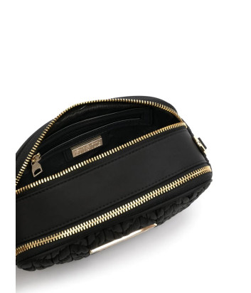 Сумка через плечо VERSACE Jeans Couture 74VA4BO6ZS584 с бляшкой с логотипом черная