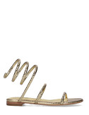 Сандалии LOLA CRUZ Piale 343Z51BK золотистые