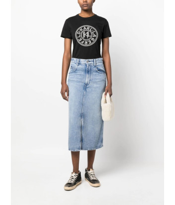 Футболка KARL LAGERFELD 231W1712 с логотипом черная