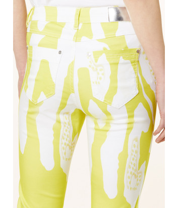 Капри SPORTALM 1517514868 желтые с принтом