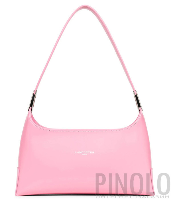 Сумка в гладкой коже LANCASTER Suave Ace 433-20 розовая