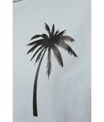 Футболка COMME des FUCKDOWN CDFU1558 с принтом Los Angeles голубая Футболка COMME des FUCKDOWN CDFU1558 с принтом Los Angeles голубая