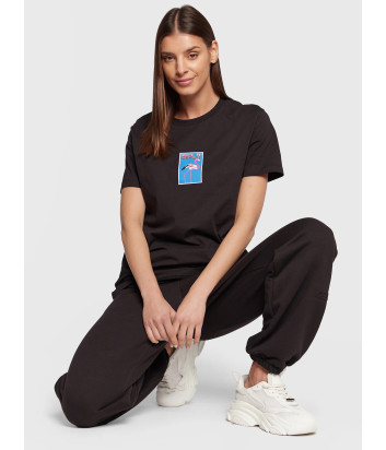 Черная футболка ICE PLAY F024 6324 9000 принт фламинго Черная футболка ICE PLAY F024 6324 9000 принт фламинго