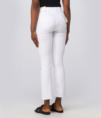 Укороченные расклешенные джинсы LIU JO UA3113 TS038 белые