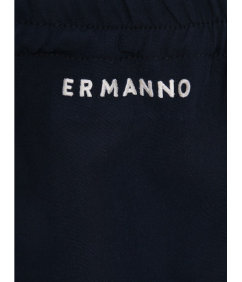 Широкие брюки ERMANNO FIRENZE D42EP005E42 на резинке и кулиске на талии