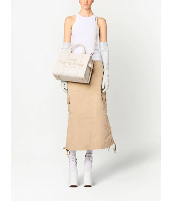 Сумка MARC JACOBS The Leather Medium Tote Bag H004L01PF21140 белая