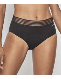 Трусики с завышенной талией GISELA Undies 10236 для использования в критические дни черные
