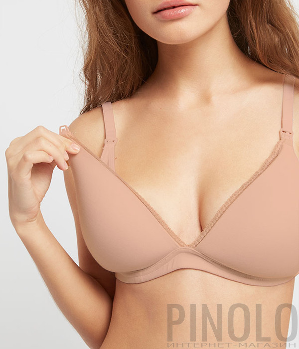 Бюстгальтер для кормления GISELA 10377 без косточек телесный Бюстгальтер для кормления GISELA 10377 без косточек телесный