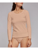 Хлопковая кофта GISELA Undies 10129 телесная