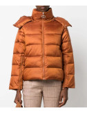 Куртка TWINSET 232TP2221 с капюшоном рыжая
