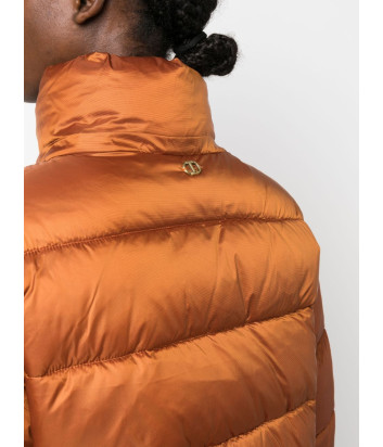Куртка TWINSET 232TP2221 с капюшоном рыжая