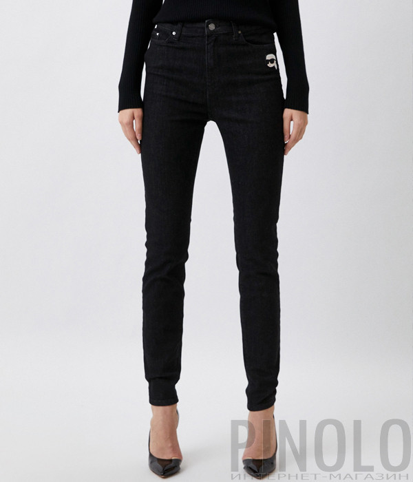 Джинсы KARL LAGERFELD 230W1110 черные