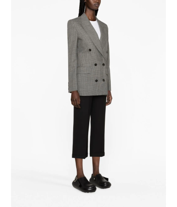 Пиджак MSGM 3541MDG03 серый в клетку