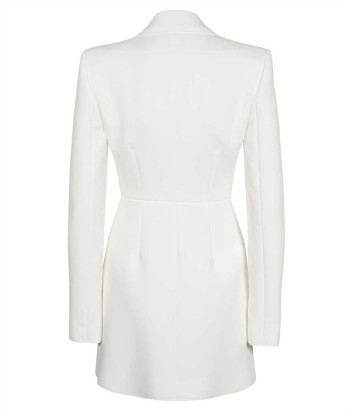 Платье-пиджак MSGM 3541MDA04 белое