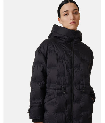 Длинный стеганный пуховик ICEBERG J031 6401 9000 черный