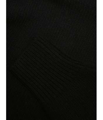 Трикотажное платье ERMANNO FIRENZE D43EQ022REO1 с кружевной аппликацией черное