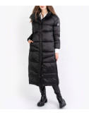 Длинный стеганный пуховик PINKO 101754 A157 черный