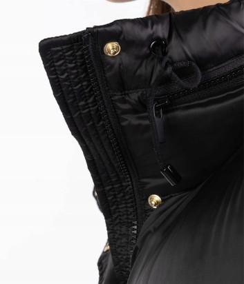 Длинный стеганный пуховик PINKO 101754 A157 черный