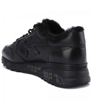 Кроссовки на меху PREMIATA Mick 5527 черные
