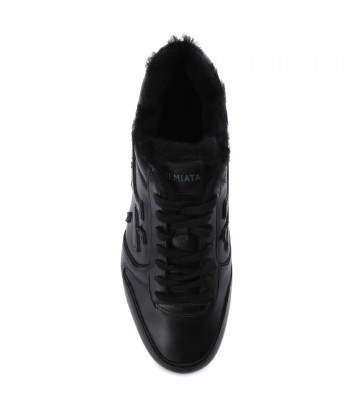 Кроссовки на меху PREMIATA Mick 5527 черные