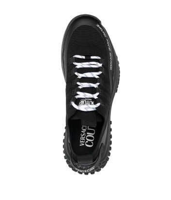 Мужские кроссовки VERSACE JEANS COUTURE 75YA3SN8 черные