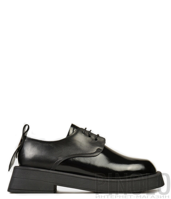 Кожаные туфли H'ESTIA DI VENEZIA 9996 черные