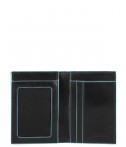 Вертикальное портмоне Piquadro Bl Square PU3249B2 с отд/монет черное