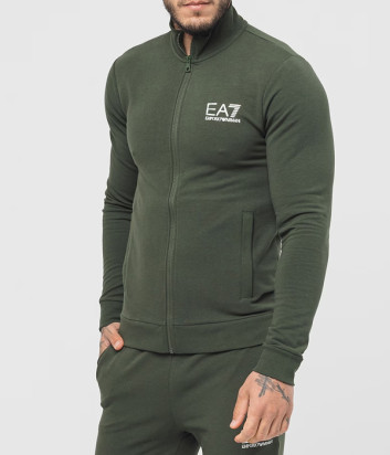 Мужской спортивный костюм EA7 EMPORIO ARMANI 6RPV77 PJ9FZ зеленый Мужской спортивный костюм EA7 EMPORIO ARMANI 6RPV77 PJ9FZ зеленый