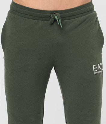 Мужской спортивный костюм EA7 EMPORIO ARMANI 6RPV77 PJ9FZ зеленый Мужской спортивный костюм EA7 EMPORIO ARMANI 6RPV77 PJ9FZ зеленый