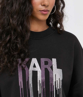 Костюм KARL LAGERFELD 236W1807-236W1052 с декором черный