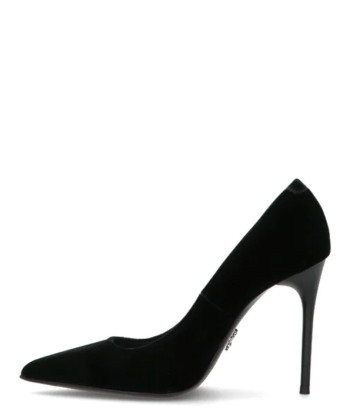 Велюровые туфли-лодочки SERGIO LEVANTESI Last черные