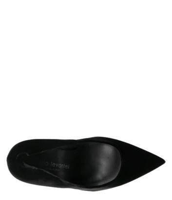 Велюровые туфли-лодочки SERGIO LEVANTESI Last черные