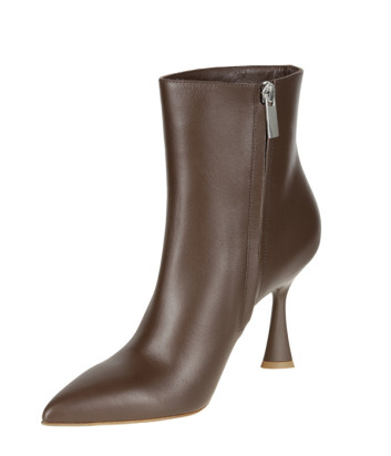 Кожаные ботильоны SERGIO LEVANTESI Kylie коричневые