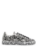 Женские кроссовки ROBERTO CAVALLI 20606 с черно-белым лого принтом